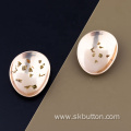 metal fashion design shank buttons